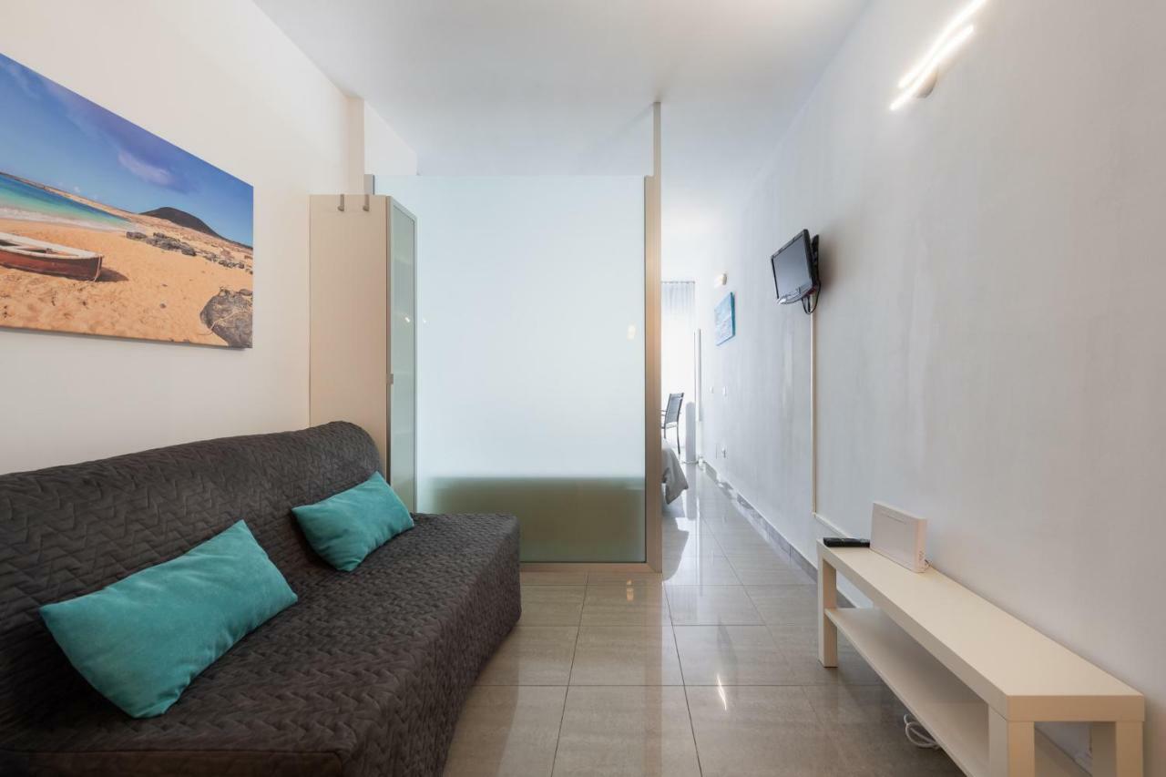 1St Line Studio Las Canteras Beach - Wifi Las Palmas de Gran Canária Exterior foto